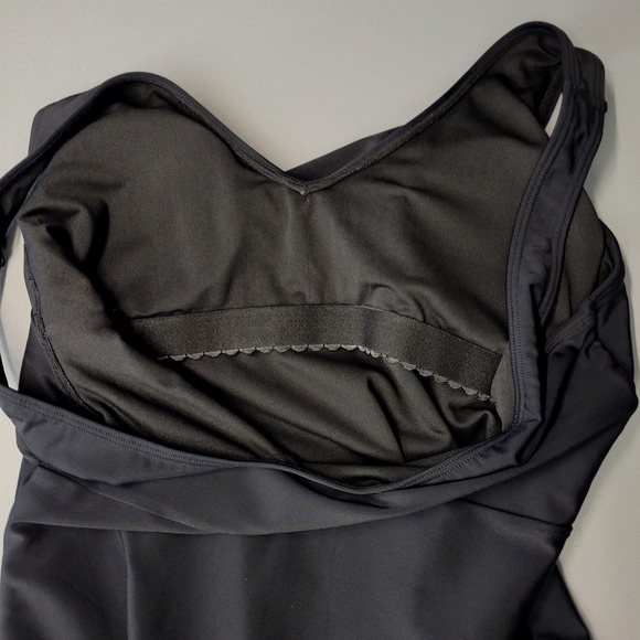 AIMAGE Swimsuit Womens Large One Piece V Neck Ruched Tummy Control Bathing Suit - Picture 7 of 14